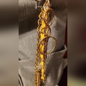 Gold-Tone Purse Pull Charm